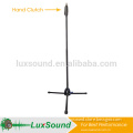 Professional handle clutch microphone stand, tripod microphone stand